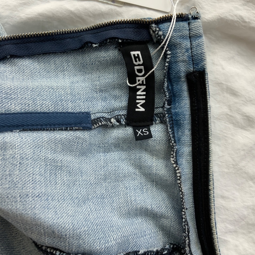 EB DENIM PLAYHOUSE DENIM MIDI DRESS XS NWT - Picture 6 of 13